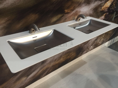 Нержавеющая встраиваемая раковина SLUN 24X арт: 93241 Sanela Чехия (фото, схема)