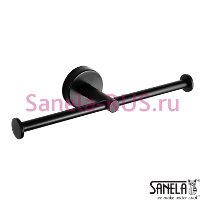 Нержавеющий двойной держатель туалетной бумаги SLZD 21N арт: 62211 Sanela Чехия (фото, схема)