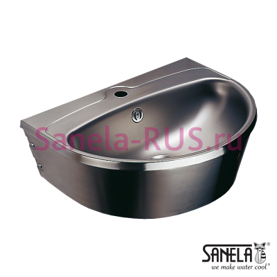 Нержавеющая раковина SLUN 01 арт: 93010 Sanela Чехия (фото, схема)
