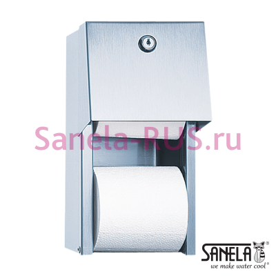 Нержавеющий держатель туалетной бумаги SLZN 26 арт: 95260 Sanela Чехия (фото, схема)