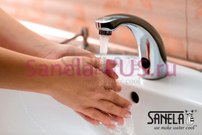 Сенсорный кран SLU 01N арт: 23018 Sanela Чехия (фото, схема)