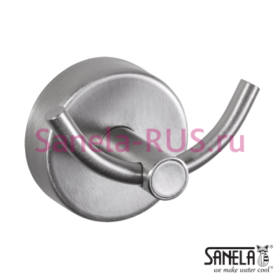 Двойная нержавеющая вешалка SLZN 57X арт: 75576 Sanela Чехия (фото, схема)