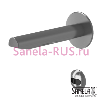Настенный бесконтактный кран SLU 39 арт: 03390 Sanela Чехия (фото, схема)