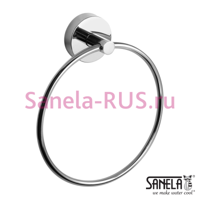 Нержавеющий полотенцедержатель SLZD 05 арт: 62050 Sanela Чехия (фото, схема)
