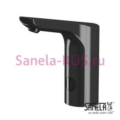 Сенсорный кран черного цвета SLU 56VB арт: 03566 Sanela Чехия (фото, схема)