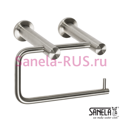 Нержавеющий держатель туалетной бумаги SLZN 47H арт: 85474 Sanela Чехия (фото, схема)