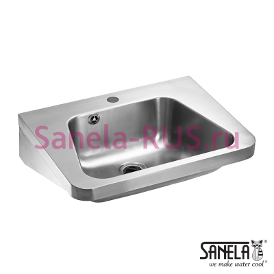 Нержавеющая раковина SLUN 36A арт: 73362 Sanela Чехия (фото, схема)