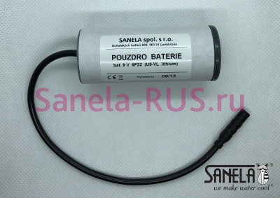 Корпус для батарейки с Muller проводом 9В арт:  Sanela Чехия (фото, схема)