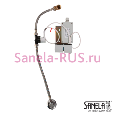 Сенсорный смыв писсуара SLP 54RZ арт: 01545 Sanela Чехия (фото, схема)